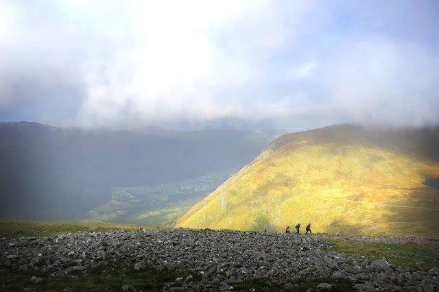 3 peaks, walk, summit, Ben Nevis, Scotland, via the main path, map, route