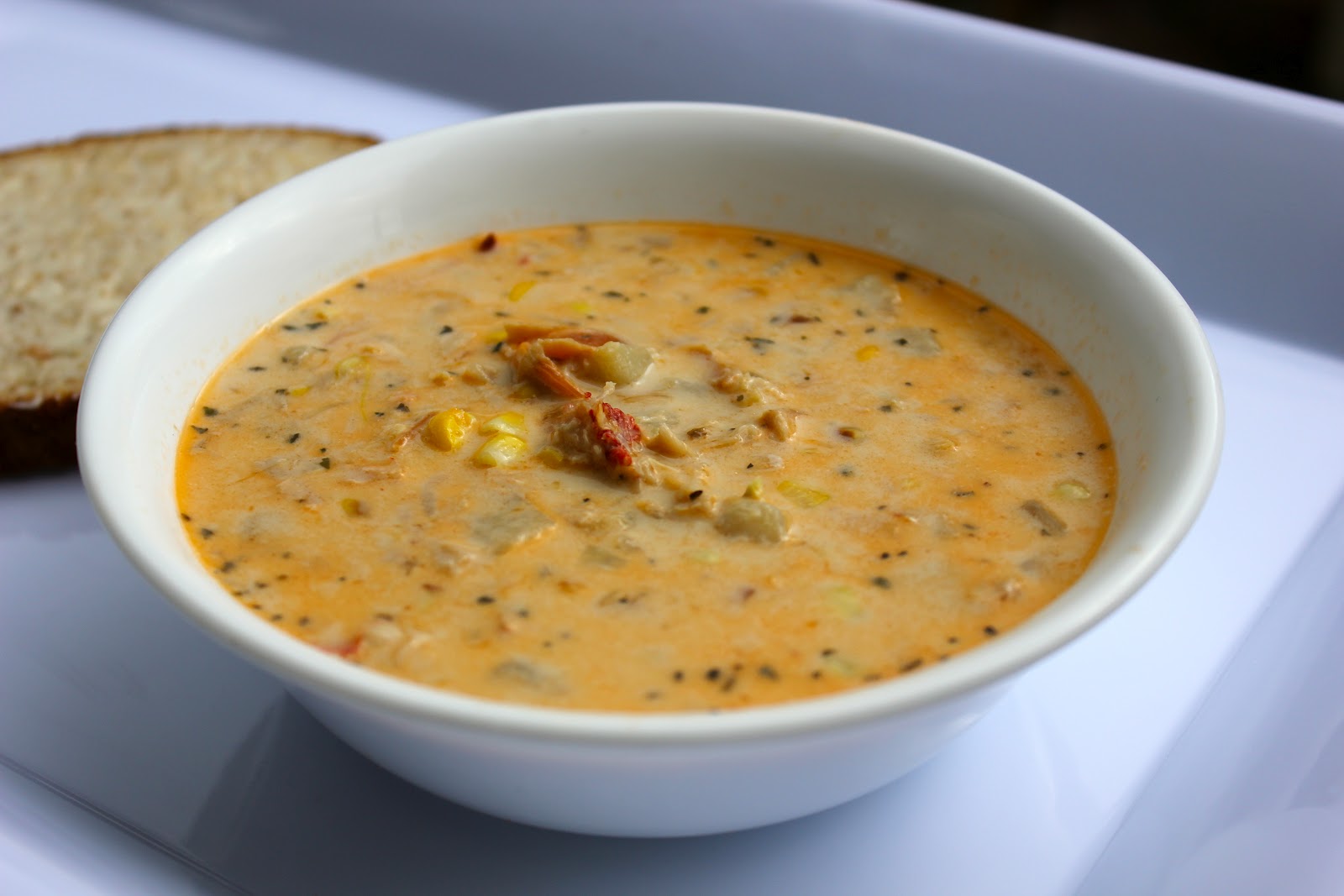 Cooking with Jax Lobster Corn Chowder w/ Candied Salmon