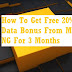 How To Get Free 20% Data Bonus From MTN NG For 3 Months