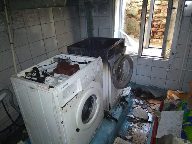 В Уфе в детском саду загорелась стиральная машинка В Уфе в детском саду загорелась стиральная машинка