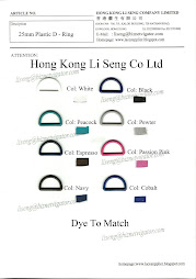 Plastic D - Ring Supplier - Hong Kong Li Seng Co Ltd