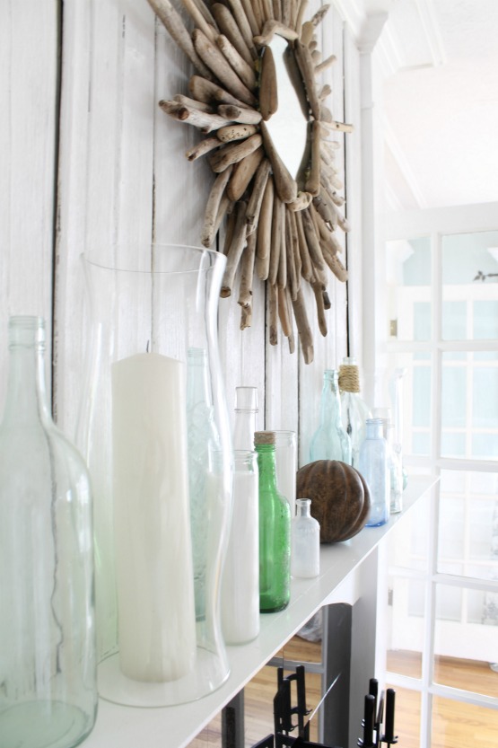 Decorating with bottles