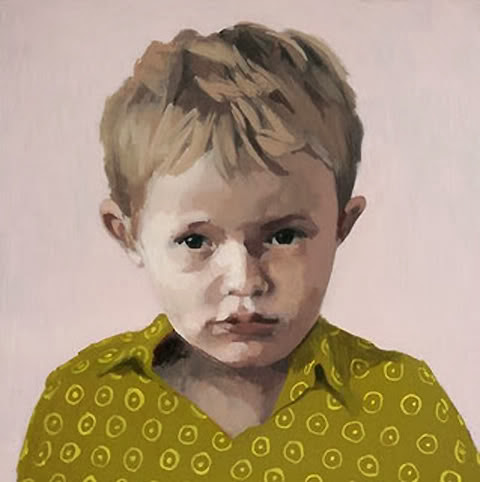Claerwen James | British Painter | Children Paintings | 1970