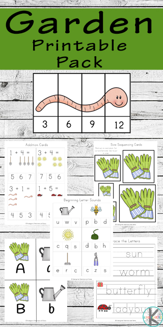 Free Printable Worksheets About Gardening