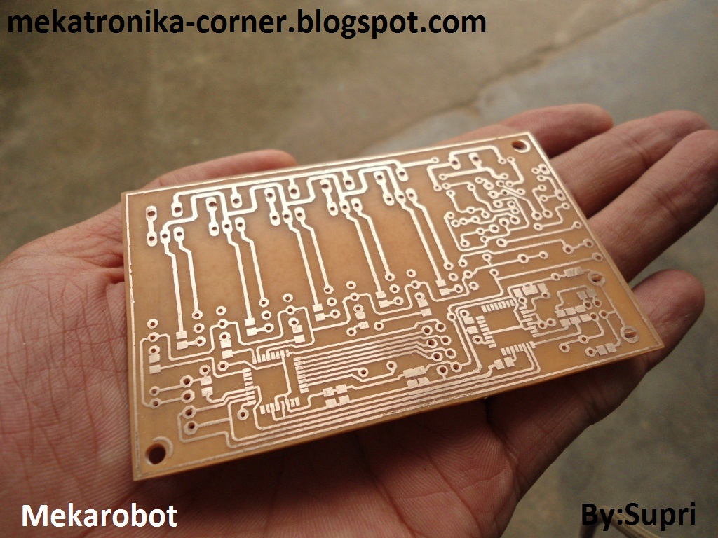 Mekatronika Corner: PCB + Silver Nitrat (Perak) = Bersih coy