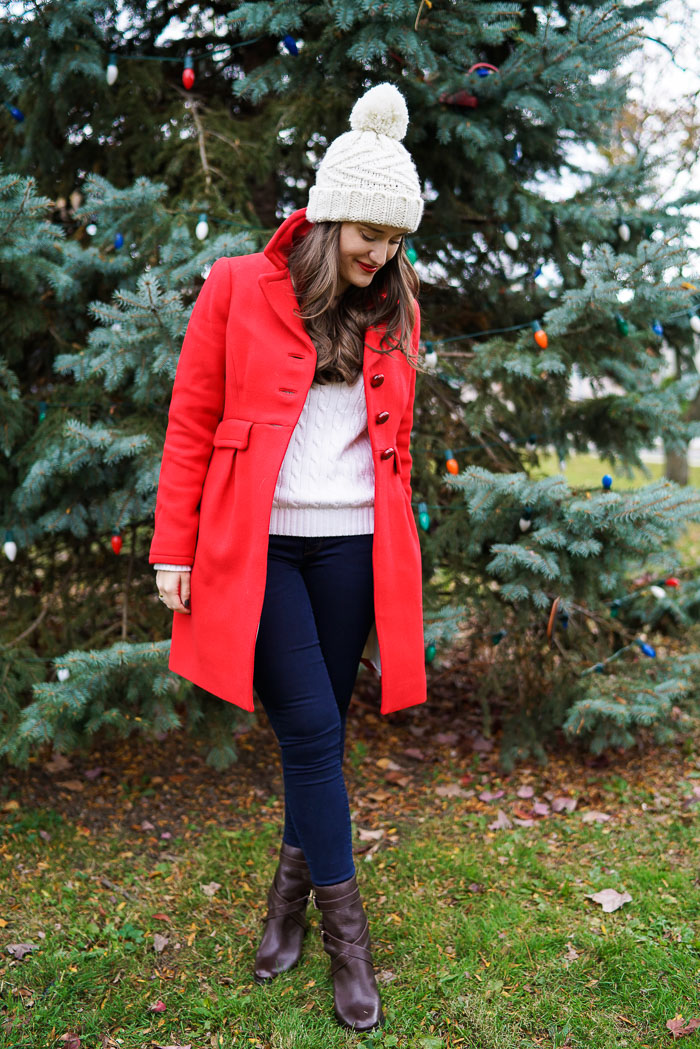 Krista Robertson, Covering the Bases, Travel Blog, NYC Blog, Preppy Blog, Style, Fashion Blog, Fashion, Preppy, Winter Style, Red Coat, Kate Spade, Kate Spade Style, Winter Fashion, Hautelook