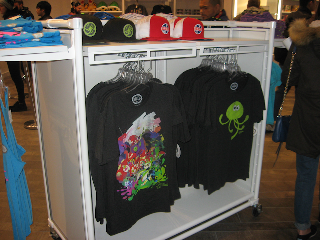 Splatoon black t-shirts Splatoon black t-shirts jellyfish Inklings Nintendo merchandise