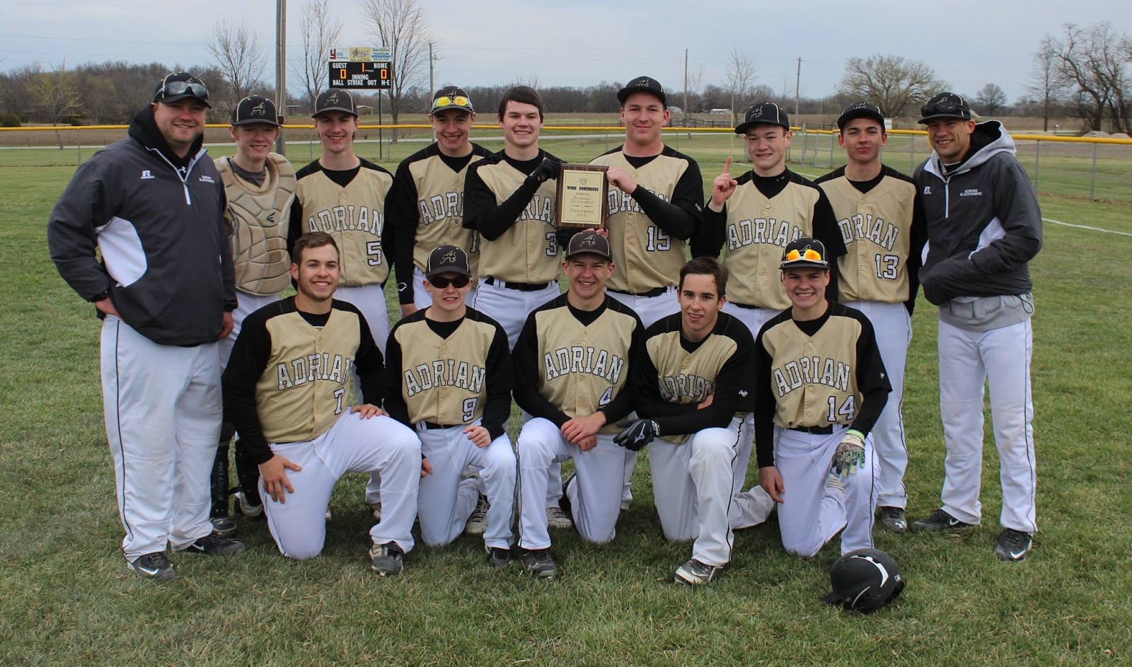 Blackhawks Baseball Team Starts Season as WEMO Champs