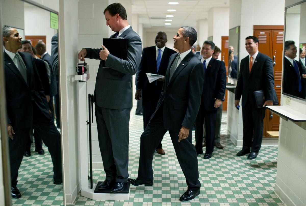 SAIC Vic Erevia with President Obama :)