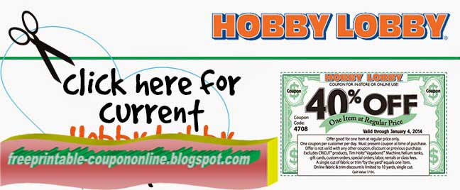 Printable Coupons 2018 Hobby Lobby Coupon Printable Coupons 2018 Hobby Lobby Coupon