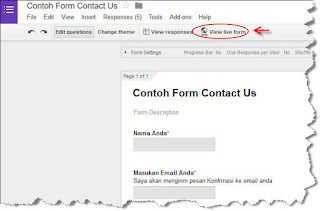 Sebenarnya artikel ini adalah artikel lanjutan dari artikel  sebelumnya yang membahas meng Membuat Email Notifikasi Google Form dalam Format HTML
