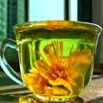 Chá medicinal da flor de lótus