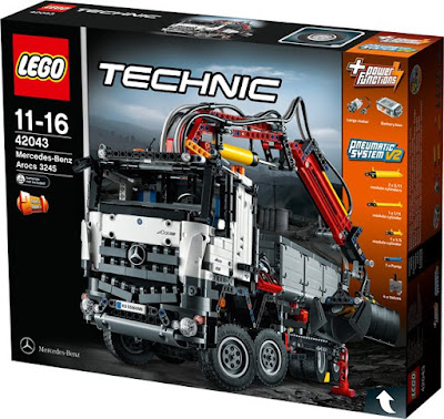 The Brick Castle Lego Technic Mercedes Benz Arocs 3245 Set 42043 Lego Technic Mercedes Benz Arocs 3245 Set 42043 Giveaway