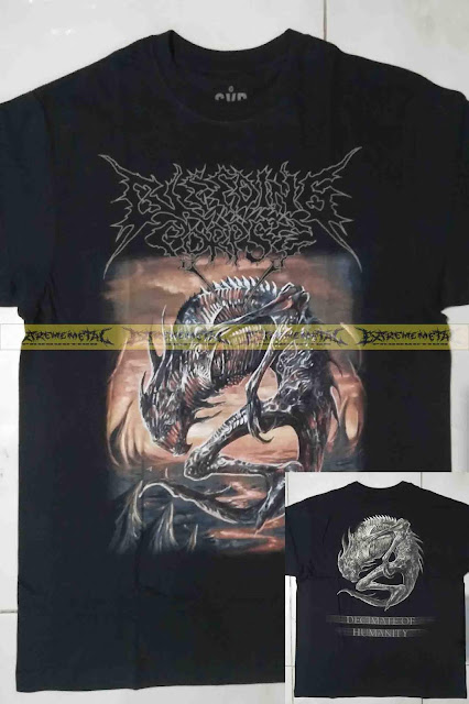 T-Shirt BLEEDING CORPSE - Human