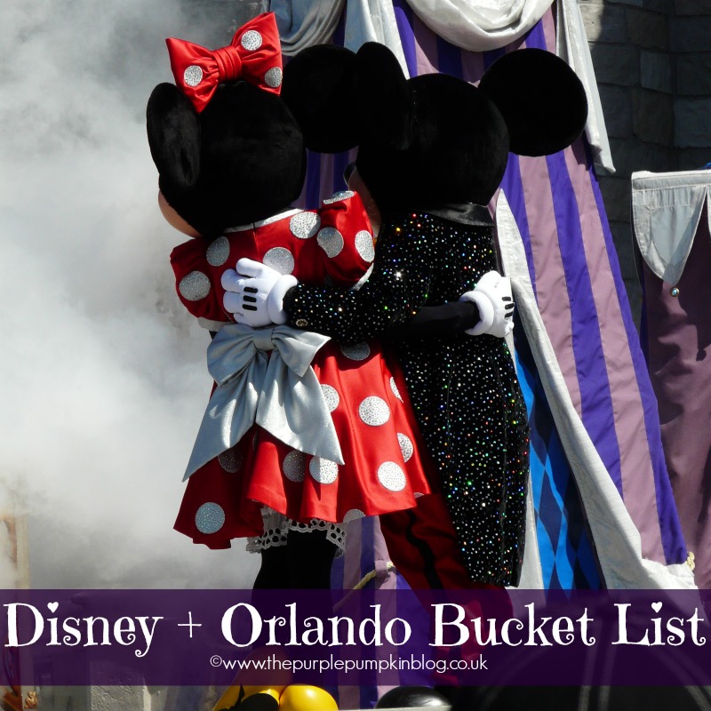 Our Disney + Orlando Bucket List Updated 2013