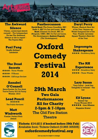 Oxford Comedy Festival - 2014