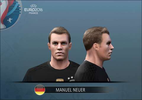 ultigamerz: PES 6 Manuel Neuer (Germany NT) Face 2016