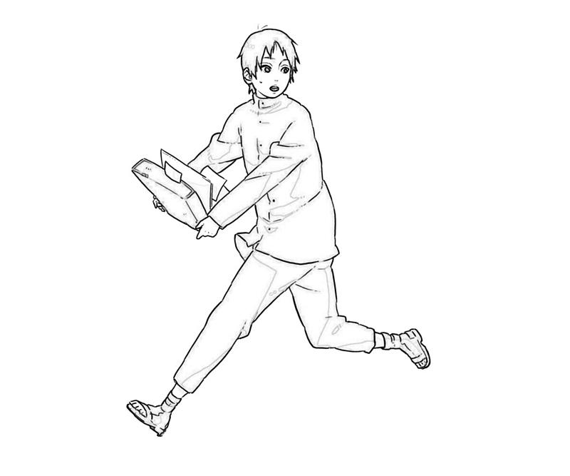 Naruto Coloring Pages Sai Coloring Pages