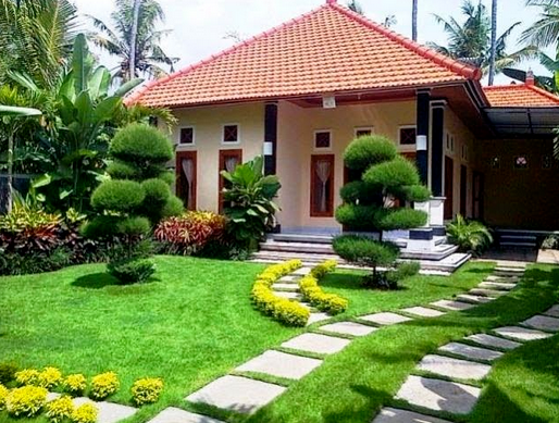 Gambar Sketsa Ilustrasi Halaman Rumah Terbaru - Kumpulan Sketsa Gambar