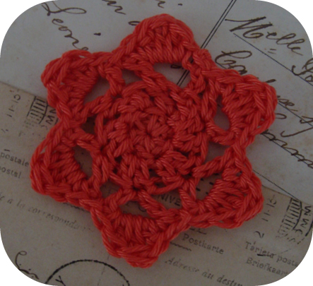 Free crochet pattern - winter star