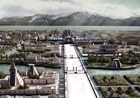 MITOS Y REINCIDENCIAS: Tenochtitlan: LA VENECIA DEL NUEVO MUNDO