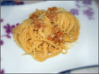 spaghetti con gorgonzola e pere