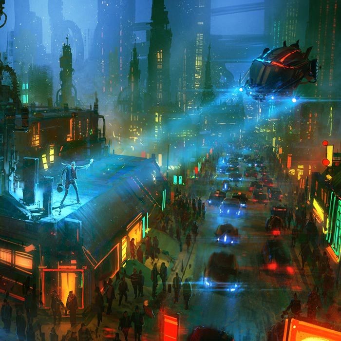 Cyber City Wallpaper Engine