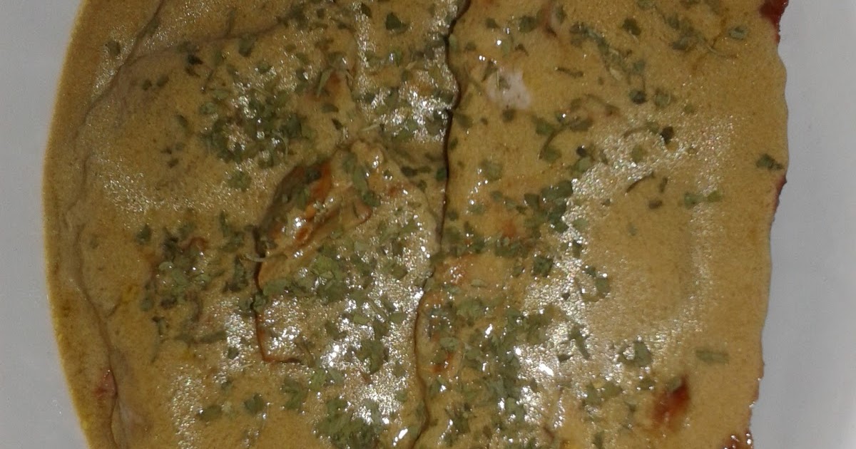 Febras com molho à Portugália Febras com molho à Portugália