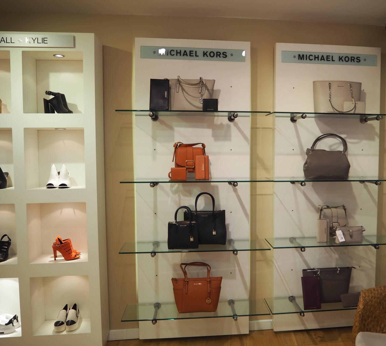 What Lizzy Loves Designer labels, Michael Kors, Kendall and Kylie at Jules B, Kendal