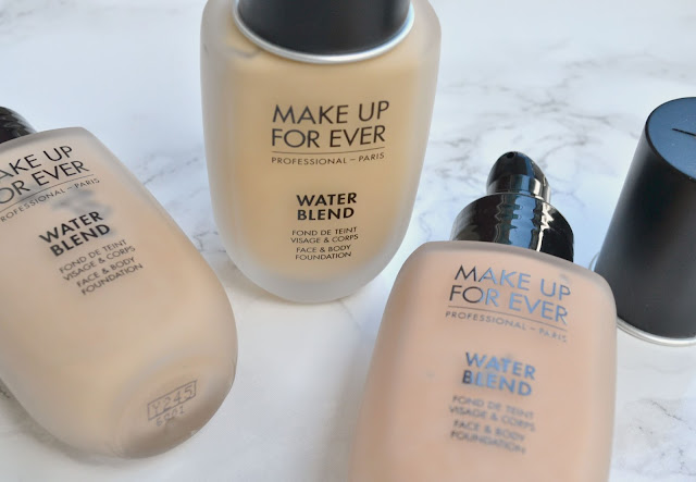 MAKE UP FOR EVER Water Blend Foundation Review