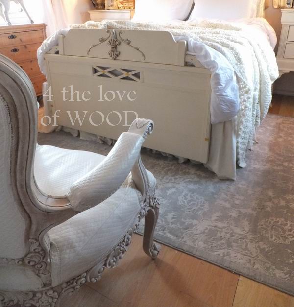 4 the love of wood WINTER BEDROOM new carpet and footboard