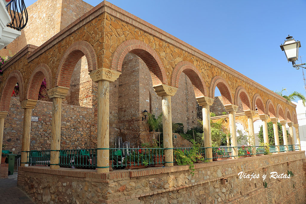 Plaza del parterre de Mojácar