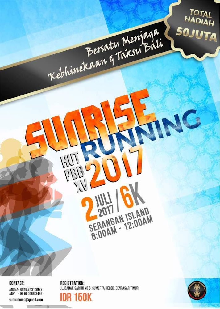 Sunrise Serangan Run • 2017 Sunrise Serangan Run • 2017