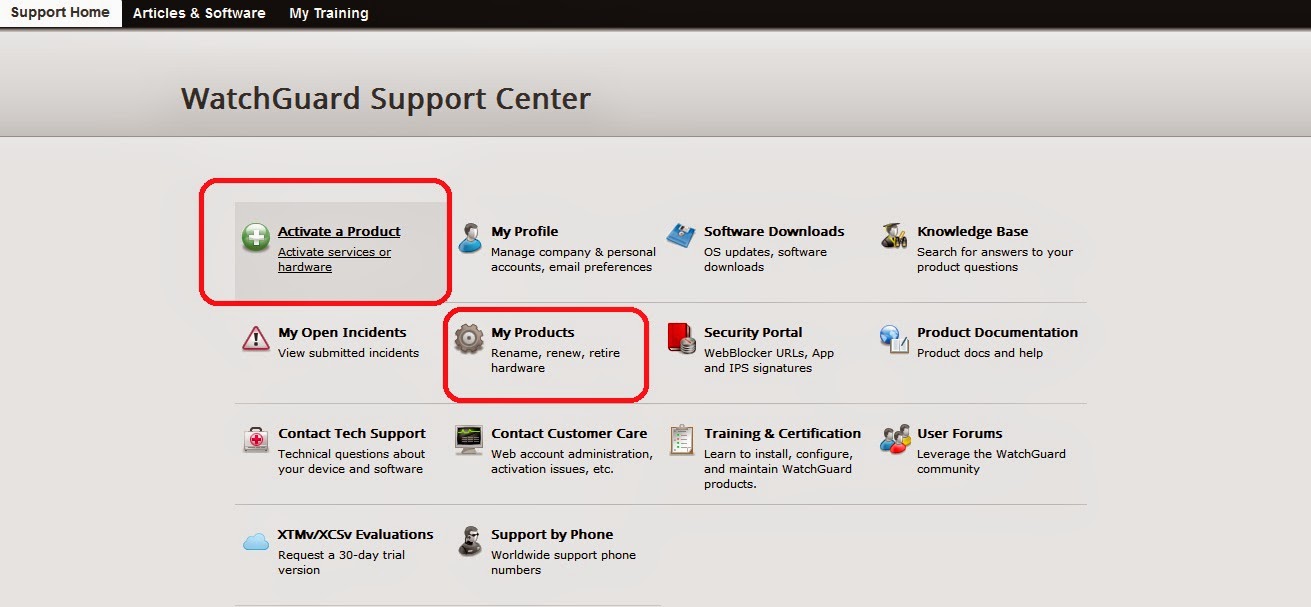 Guardian Nature: Update License Firebox WatchGuard