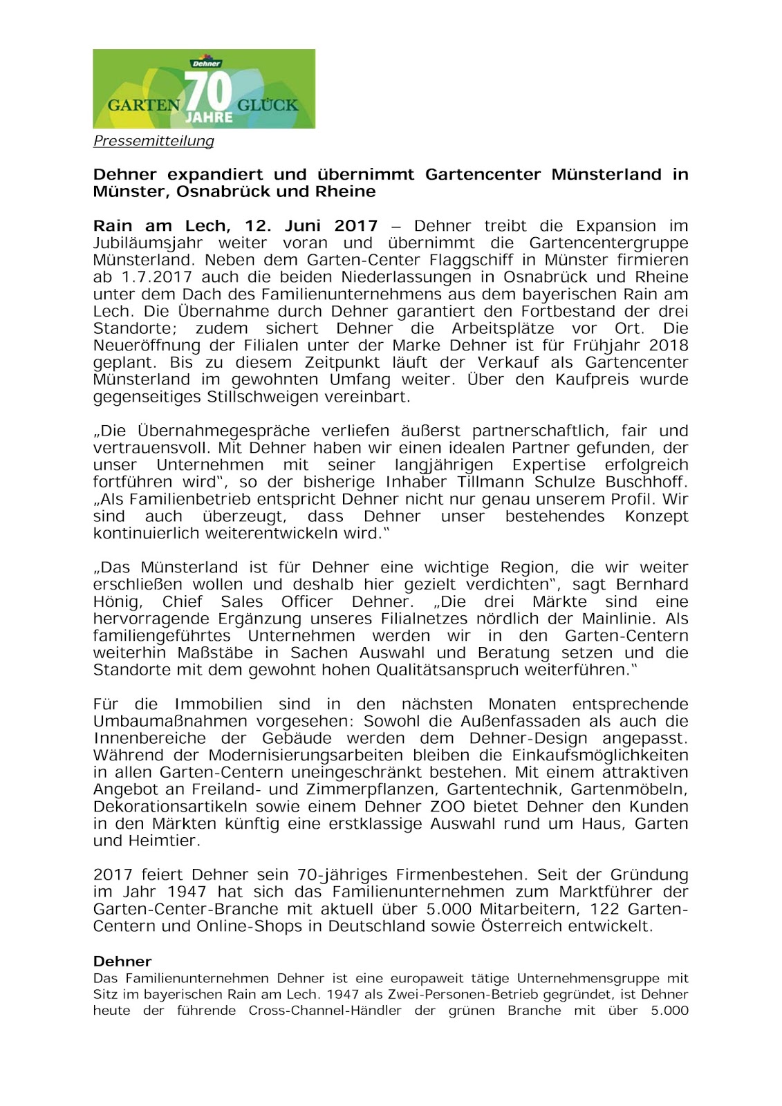 Dehner Ver Di Infoblog Juni 2017