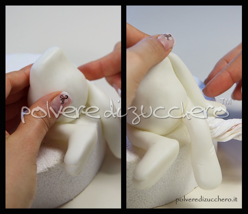 tutorial bimba coniglietta passo a passo polvere di zucchero