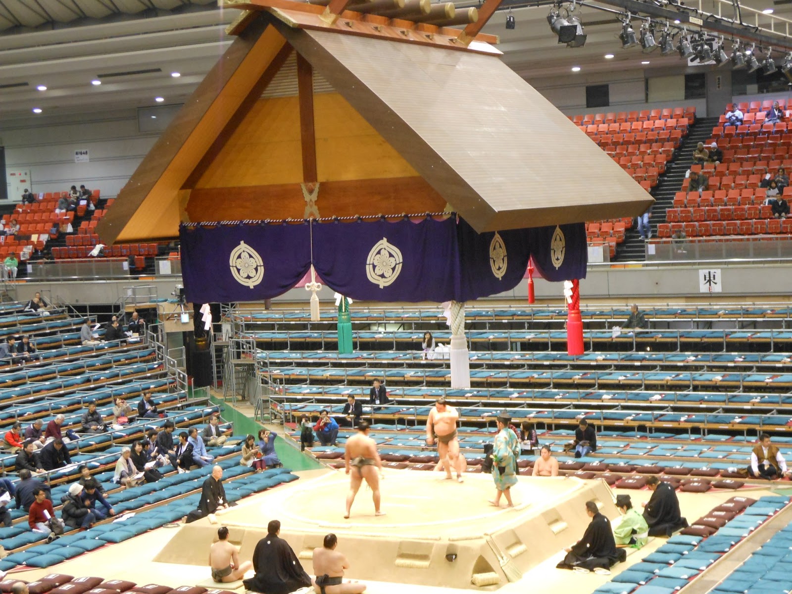 Carmen and Matt's Japan Adventure Opening day of the Osaka Sumo Tournament