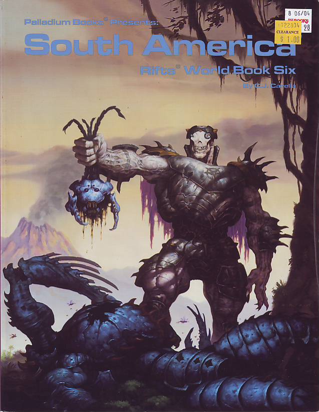 Quag Keep Palladium Books South America Worldbook Six