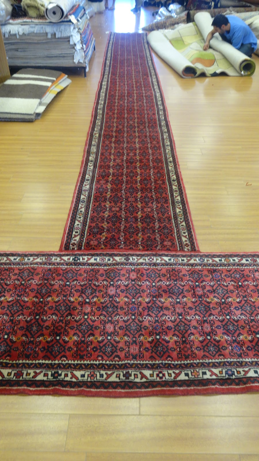 Rug Master A Long Hamedan Runner. A CustomMade Job at Rug Ideas, Los