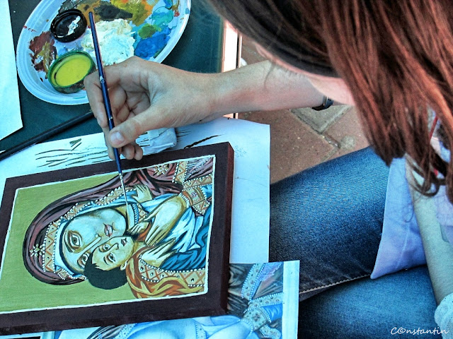 Tabara"Micii mesteri din Copou" - atelier picturã icoane pe lemn Tabara"Micii mesteri din Copou" - atelier picturã icoane pe lemn - blog FOTO-IDEEA