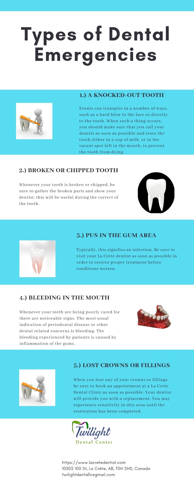 Types of Dental Emergencies