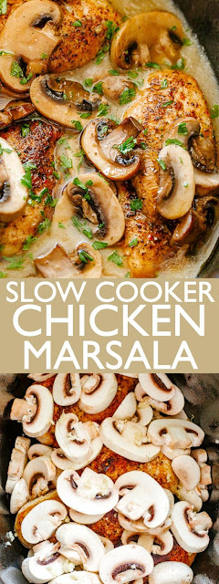 Slow Cooker Chicken Marsala Slow Cooker Chicken Marsala