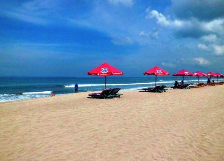 Foto Pantai Pasir Putih Kuta Lombok