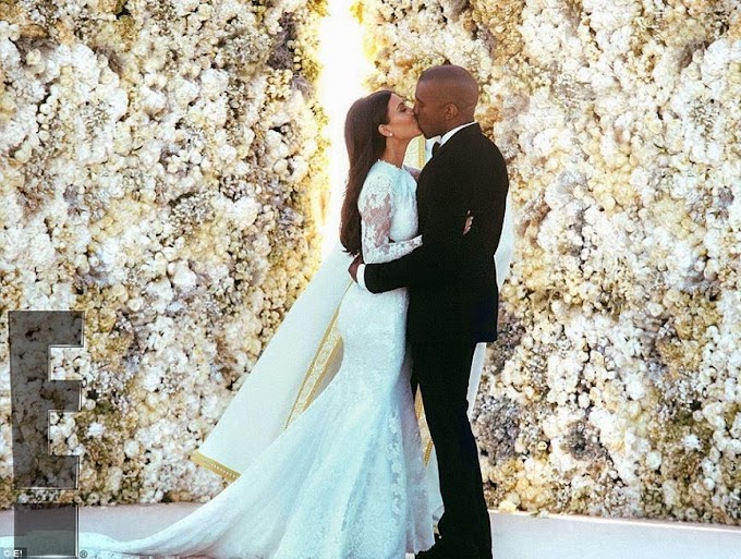 All The PHOTOS From Kim and Kanye’s Wedding