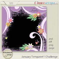 Template : January Template Challenge1 by PrelestnayaP Design