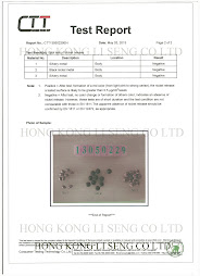 Pass on Spot test of Nickel Release Metal Beads Supplier - Hong Kong Li Seng Co Ltd