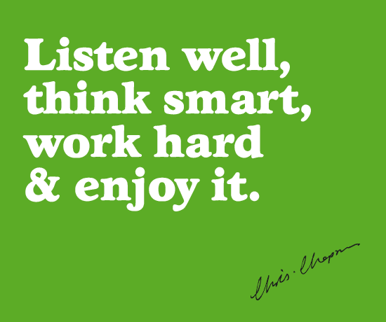 Enjoy hard. Enjoy hard