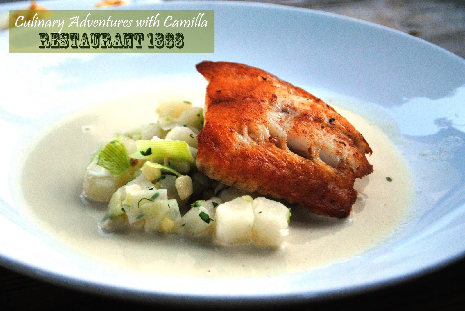 Fall Break Dates Restaurant 1833 Tasting Notes