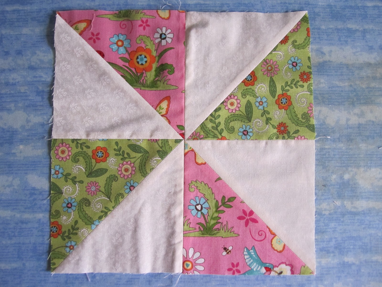 Printable Pinwheel Quilt Pattern
