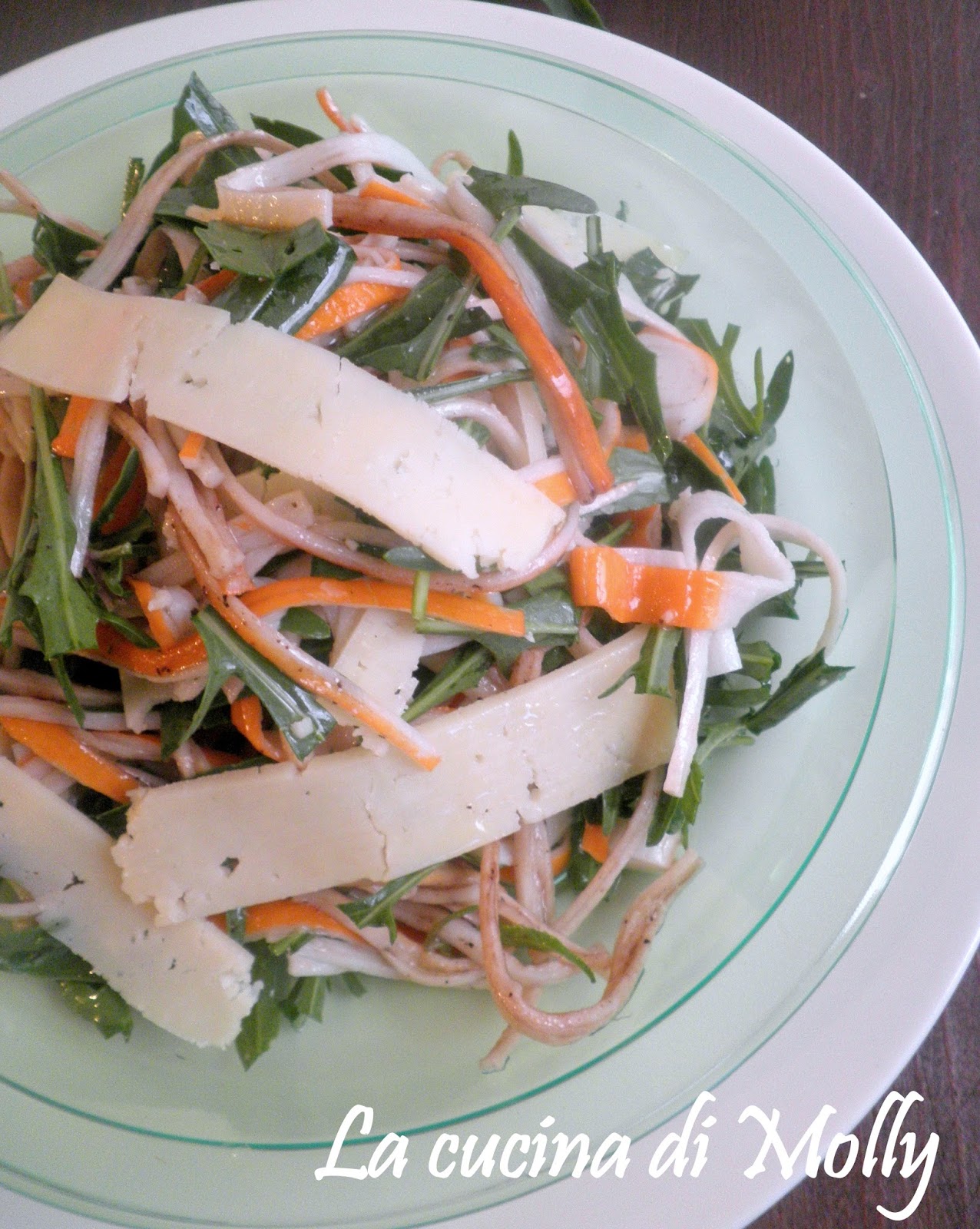 La cucina di Molly INSALATA DI SURIMI E RUCOLA